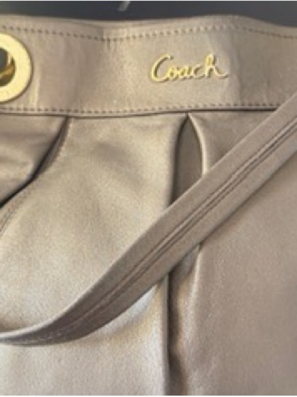 Coach Ashley 17605 Metallic Bag circa 2010 - Picture 5 of 6